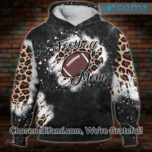 Football Mom Hoodie AOP My Heart Is On That Field Birthday Gift Ideas For Mom