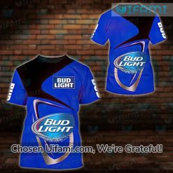 Funny Bud Light Shirts 3D Spirited Bud Light Gifts For Men