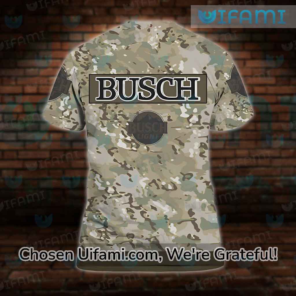 Funny Busch Light Shirts 3D Best Camo Busch Light Gift
