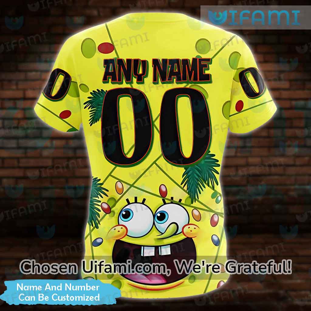 The best selling] Vancouver Canucks Jersey With SpongeBob For Fans
