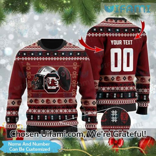 Gamecocks Christmas Sweater Custom Astonishing South Carolina Gamecocks Gift