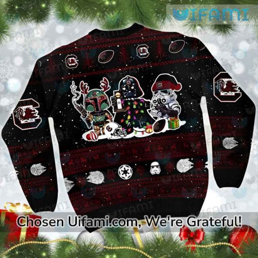 Gamecocks Ugly Christmas Sweater Unique Star Wars South Carolina Gamecocks Gift