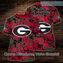 Georgia Bulldog Shirts For Ladies 3D Radiant Georgia Bulldogs Gift Ideas