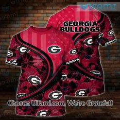 Georgia Bulldogs Football T-Shirt 3D Selected Georgia Bulldogs Gift Ideas