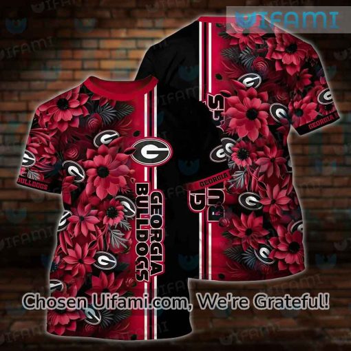 Georgia Bulldogs Shirt Men 3D Graceful Georgia Bulldogs Gifts For Men