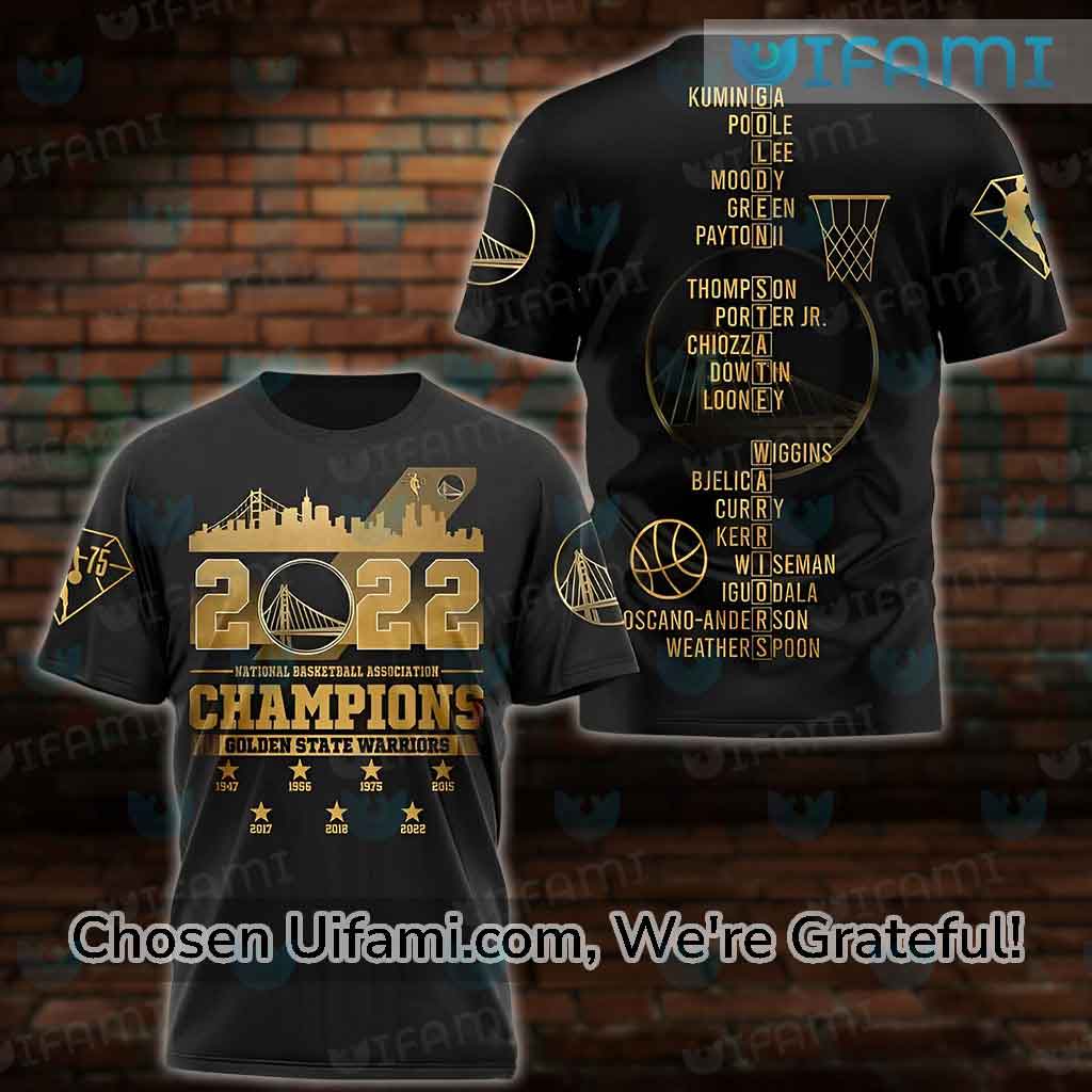 gsw championship shirt