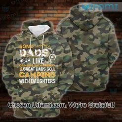 Great Dads Go Camping With Daughters Hoodie 3D Camo Gift To Get Dad