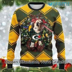 Green Bay Packers Vintage Sweater Unexpected Packers Gift
