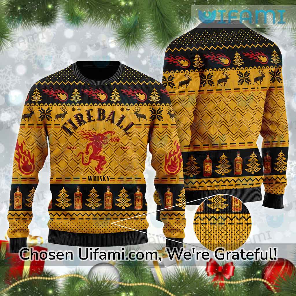 Grinch Fireball Sweater Greatest Fireball Gift Ideas