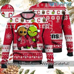 Guardians Sweater Last Minute Baby Groot Grinch Cleveland Guardians Gift Best selling