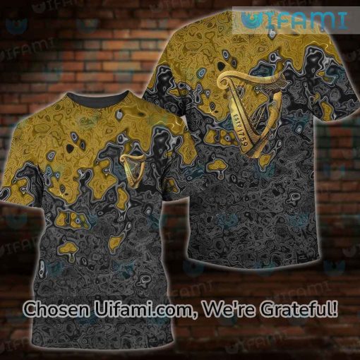 Guinness T-Shirt Vintage 3D Alluring Guinness Gift Set