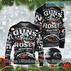 Guns And Roses Sweater Best-selling Skull Guns And Roses Gift Ideas