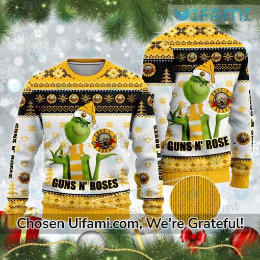 Guns N Roses Christmas Sweater Brilliant Grinch Guns N Roses Gift