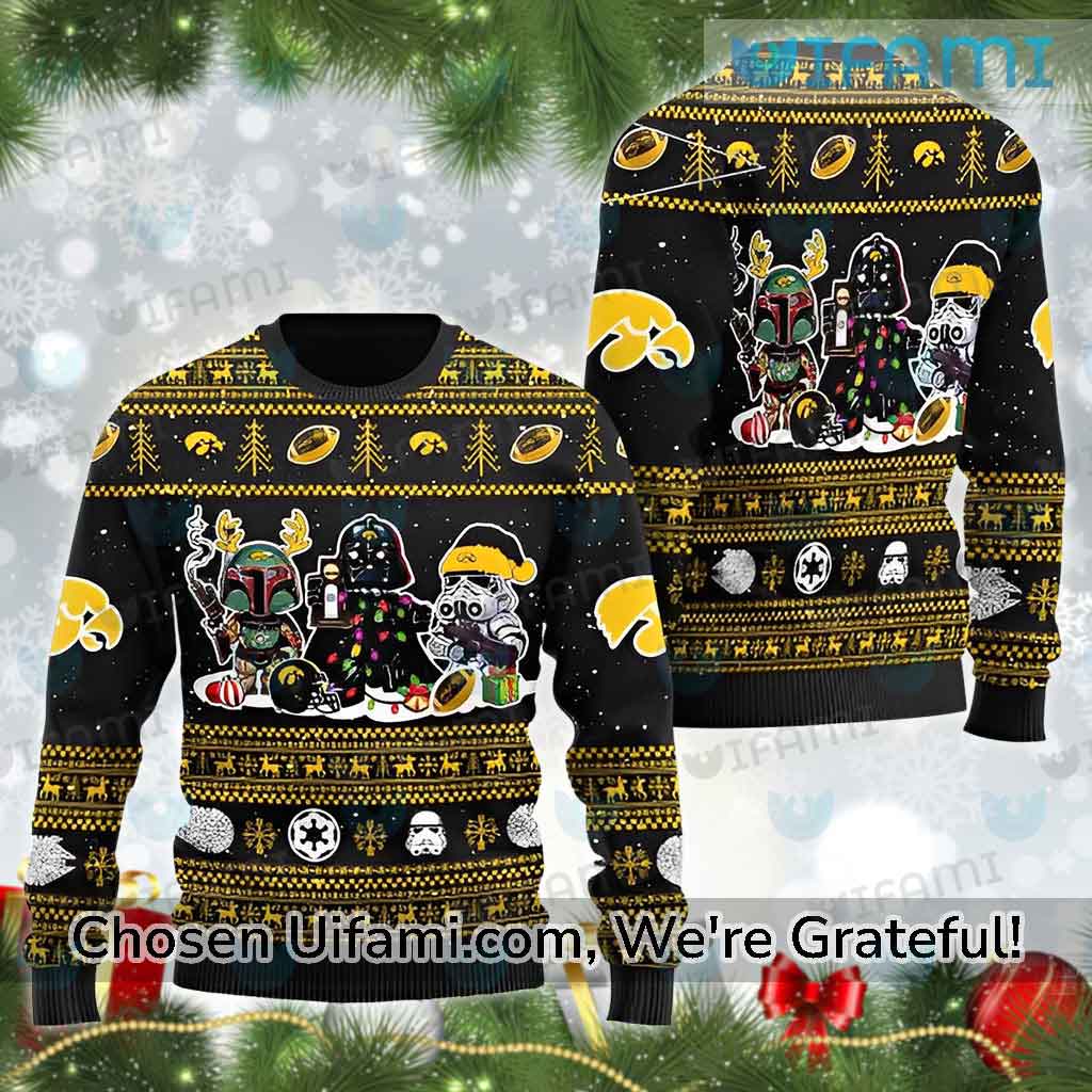 Hawkeyes Sweater Star Wars Unique Iowa Hawkeyes Gifts