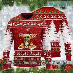 Hennessy Ugly Christmas Sweater Cool Baby Yoda Hennessy Gifts For Men