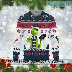 Houston Texans Ugly Sweater Attractive Grinch Texans Gifts For Him