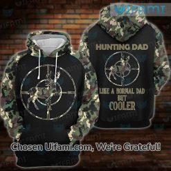 Hunting Dad Hoodie 3D Fun Like A Normal Dad But Cooler Birthday Ideas For Dad