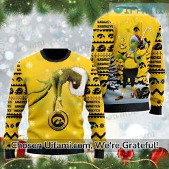 Iowa Hawkeyes Sweater Surprising Grinch Hawkeye Gift Best selling