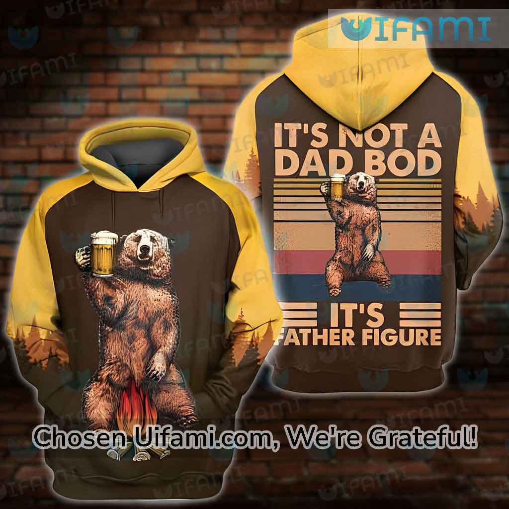 Its Not A Dad Bod Hoodie 3D Cool Last Minute Father's Day Gift