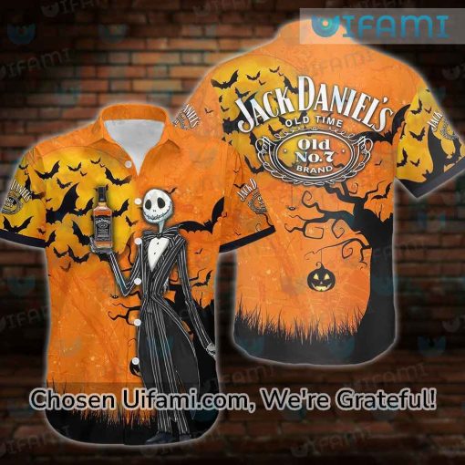 Jack Daniels Hawaiian Shirt Astonishing Jack Skellington Halloween Gift