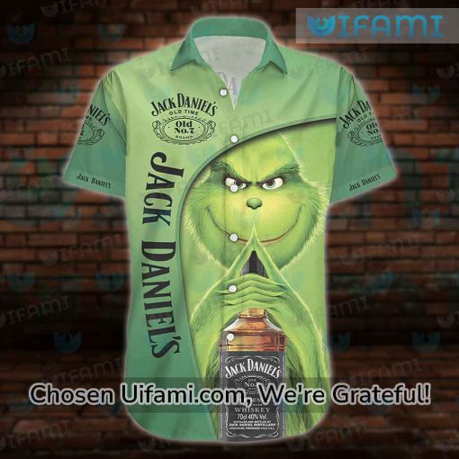 Jack Daniels Hawaiian Shirt Breathtaking Grinch Gift