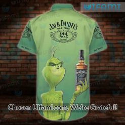 Jack Daniels Hawaiian Shirt Breathtaking Grinch Gift Latest Model 1