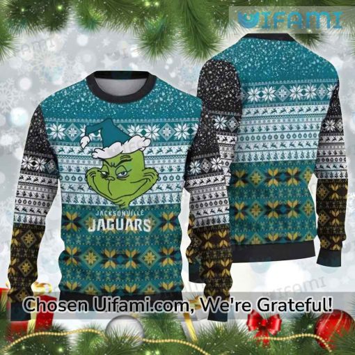 Jacksonville Jaguars Christmas Sweater Best Grinch Jaguars Gift