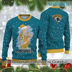 Jacksonville Jaguars Ugly Sweater Novelty Santa Claus Jaguars Gift