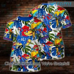 Jayhawks T-Shirt 3D Colorful Kansas Jayhawks Gift Ideas