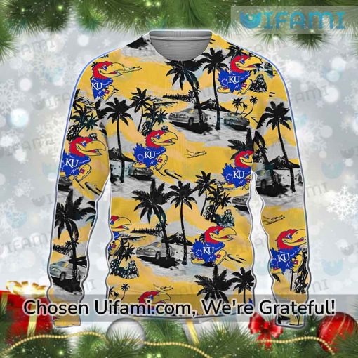 Jayhawks Ugly Christmas Sweater Awe-inspiring Kansas Jayhawks Gift