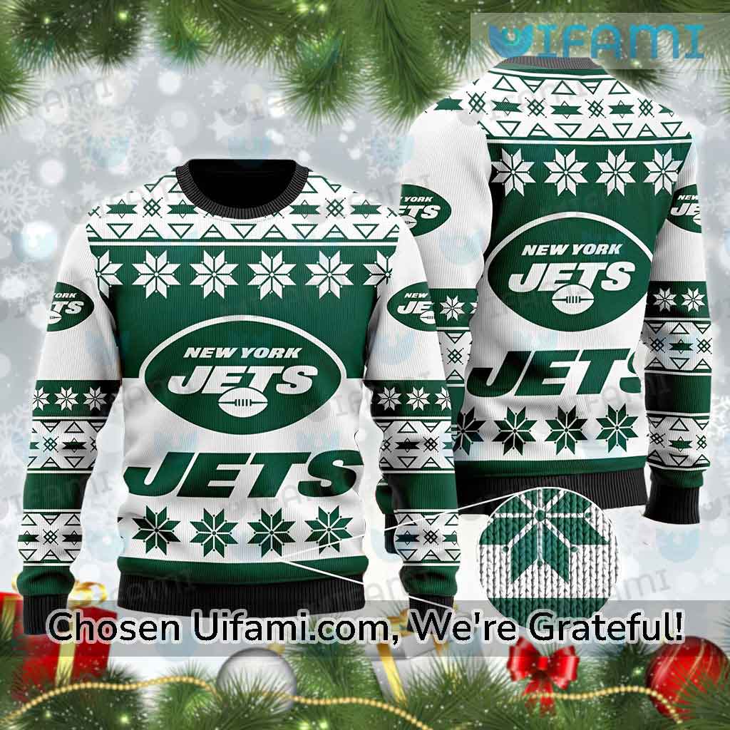 Jets Christmas Sweater Tempting NY Jets Gifts For Men