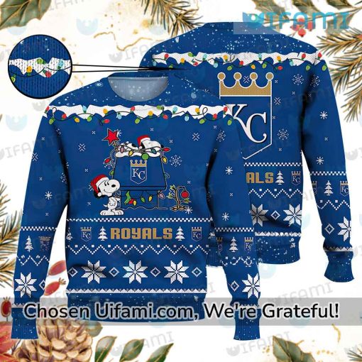 KC Royals Sweater Awesome Snoopy Kansas City Royals Gift Ideas