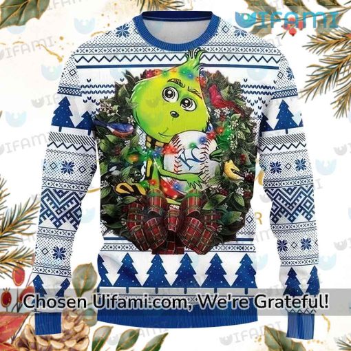 KC Royals Ugly Sweater Fascinating Baby Grinch Royals Gift