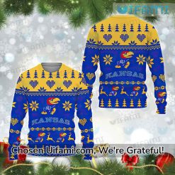 KU Ugly Christmas Sweater Useful Kansas Jayhawks Gift Ideas