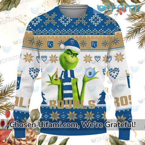 Kansas City Royals Christmas Sweater Unbelievable Grinch Royals Gift Ideas