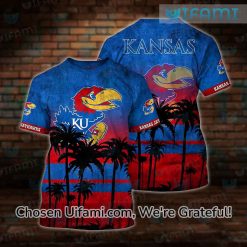 Kansas Jayhawks Shirt 3D Astonishing Jayhawk Gifts