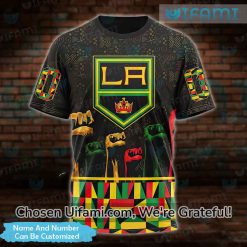 Kings Hockey Shirt 3D Custom Best-selling Black History Month Gift