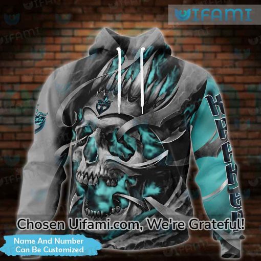 Kraken Jersey Hoodie 3D Customized Skull Seattle Kraken Gifts