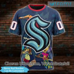Kraken Tee Shirt 3D Personalized Reggie Otto Rocket Seattle Kraken Gift Exclusive