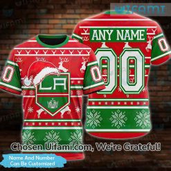 LA Kings Retro T Shirt 3D Exclusive Customized Christmas Gift Best selling