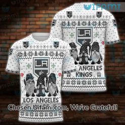 Los Angeles Kings Hoodie 3D Lighthearted Camo Gift