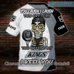 LA Kings Womens Shirt 3D Fun Achmed You Laugh I Laugh Gift Latest Model