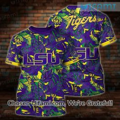 LSU Dad Shirt 3D Captivating LSU Tigers Gift