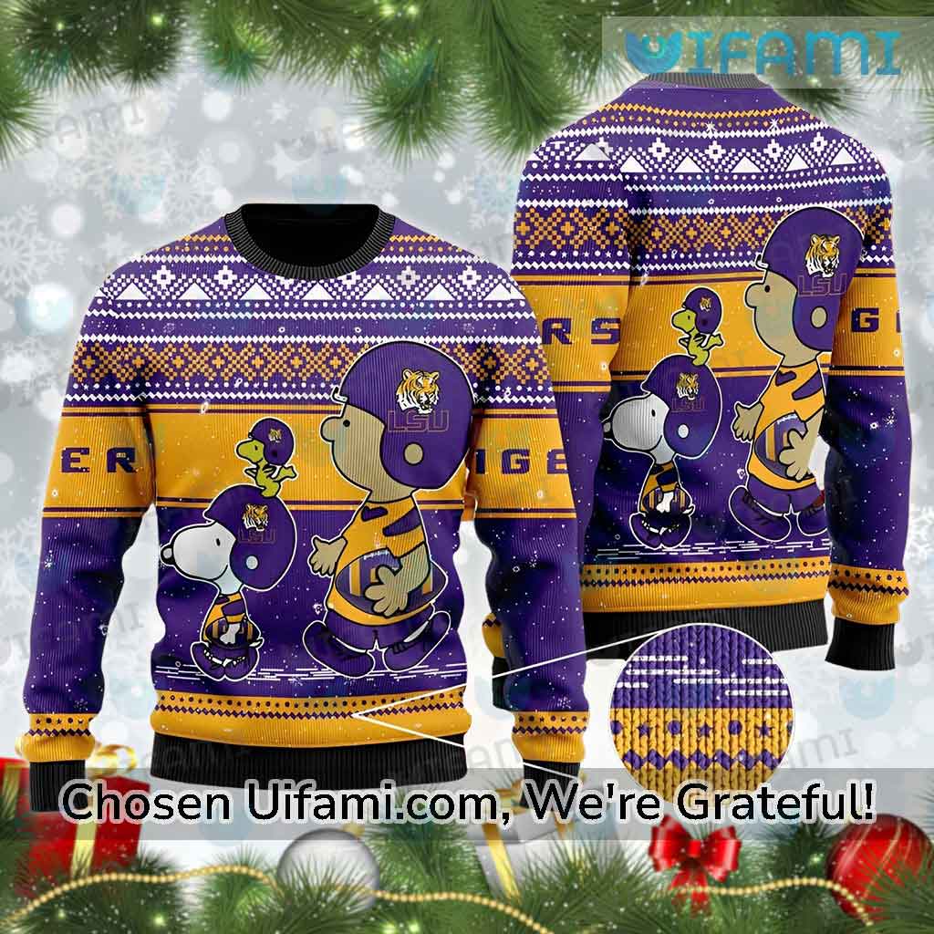 LSU Sweater Women Gorgeous Peanuts LSU Gifts For Her