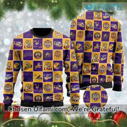 LSU Ugly Christmas Sweater Astonishing LSU Gifts For Him Best selling