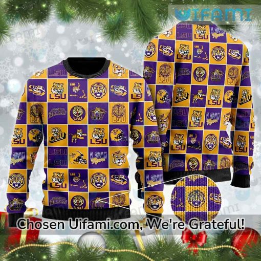 LSU Ugly Christmas Sweater Astonishing LSU Gifts For Him