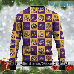 LSU Ugly Christmas Sweater Astonishing LSU Gifts For Him Latest Model