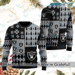 Las Vegas Raiders Ugly Christmas Sweater Superb Raiders Christmas Gift