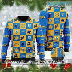 Los Angeles Chargers Christmas Sweater Unbelievable Chargers Gift