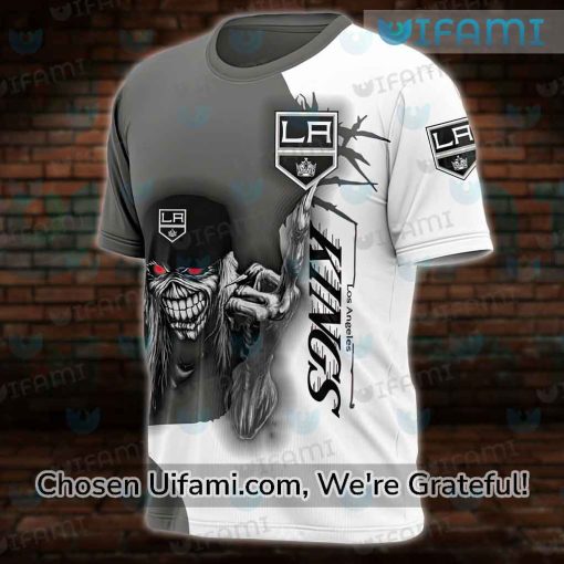 Los Angeles Kings T-Shirt 3D Thrilling Eddie The Head Gift